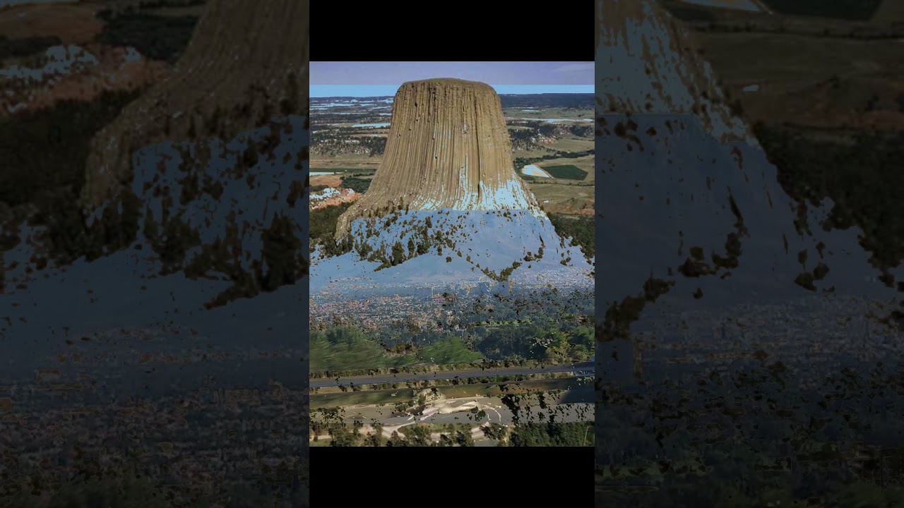 この地球に山や森は存在しない…【 都市伝説 巨大樹 デビルズタワー 】