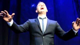 Michael Buble "Song For You" without mic. - Staples Center 12/13/10