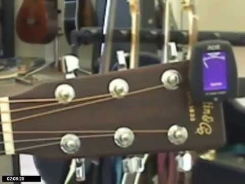 How to Tune a Guitar with an Electronic Tuner