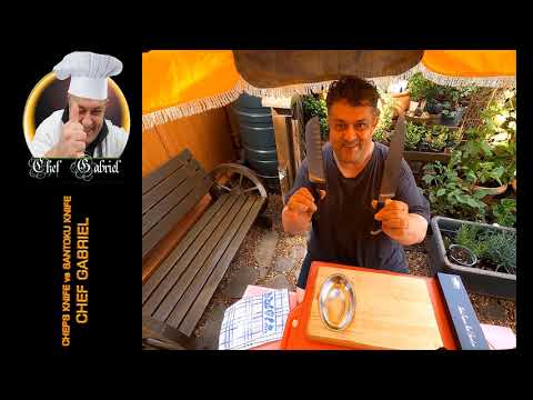 The Difference Between a Chef's Knife and Santoku Knife