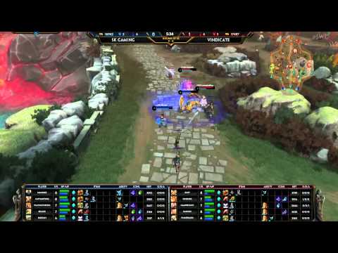 SWC EU Qualifiers Week 7 - Vindicate vs SK Gaming