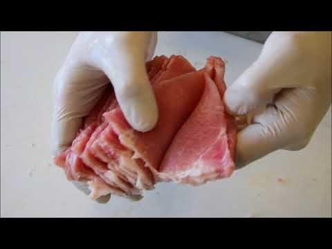 MHS Model ICC28 Horizontal Meat Slicer and Portion Control Machine