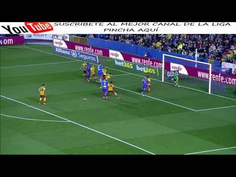 Levante vs FC Barcelona 1-0 Gol Vyntra Jornada 20 2013/2014 - AllGoalsLFP