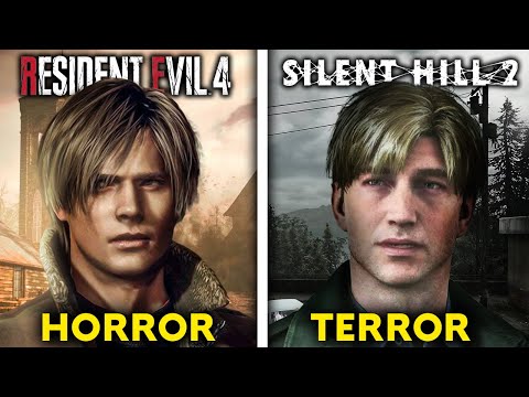 Resident Evil & Silent Hill: Horror vs. Terror