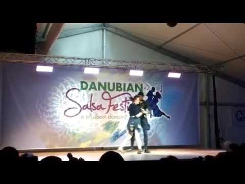 Tony Pirata & Sophie Fox Semba stage @ Danubian Salsa Fest 2014