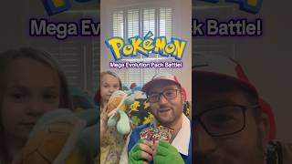 Mega Evolution Pack Battle! #pokemoncards #hobby #adoreble #wholesome #megaevolution #family #sweet