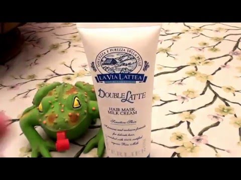 Perlier LA VIA LATTEA Double Latte Hair Mask Milk Cream REVIEW