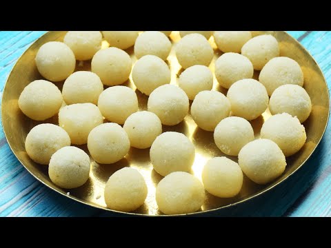 চিনির নারকেল নাডু | Chinir Narkel Naru | Bengali Style Coconut Laddo | Chini Diye Narkel Nadu Recipe