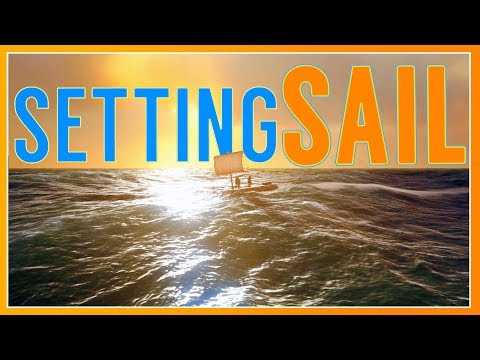 Raft Building + Setting Sail with Titan Company :: The Kraken's Maw :: Atlas Official PVP Ep. 1