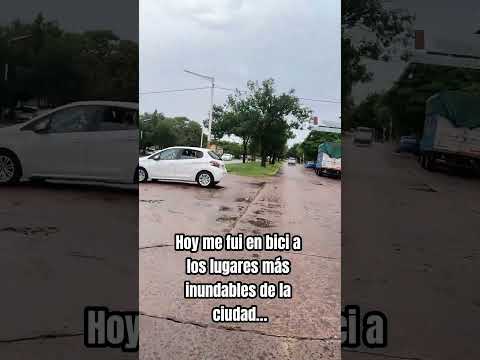 ¿Así se inunda Resistencia? Avenida Hernandarias y Salta HOY 🌧️