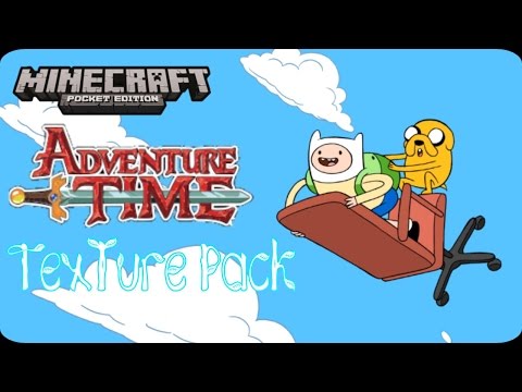 Adventure Time Texture Pack • Minecraft Pe 0.15.6 • Epic Texture Pack
