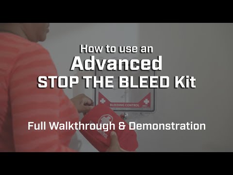 How to use an Advanced STOP THE BLEED Kit – Full Walkthrough & Demonstration