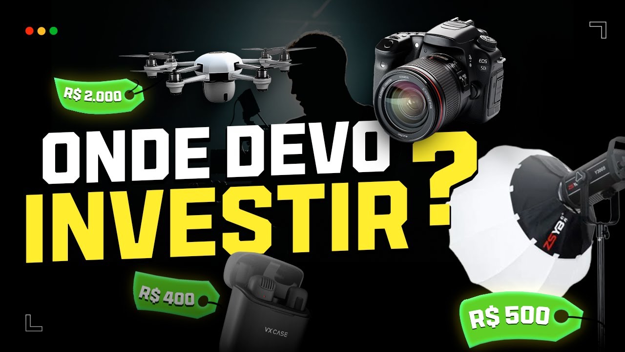 VIDEOMAKER - Aprenda a investir o seu dinheiro! LIVE07