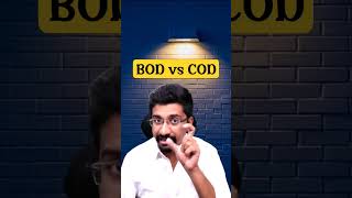 Biological Oxygen Demand vs Chemical Oxygen Demand