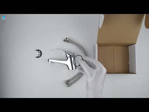 ALONI Waschtischarmatur Eco, Wasserhahn Waschtischarmaturen ZS53303 video