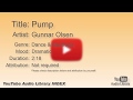 Pump Gunnar Olsen Dance Electronic Dramatic YouTube Audio Library BGM