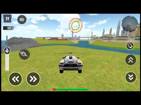 Flying Car Robot Shooting Games - Android Gameplay