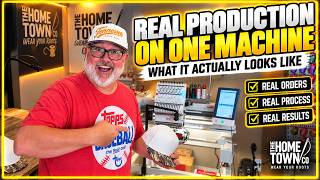 What REALLY Happens During a Custom Hat Order? | One Embroidery Machin