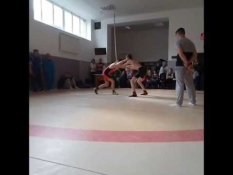 Freestyle wrestling:Daniil Shyrokov vs  Alexander Kuzmenko 50 kg