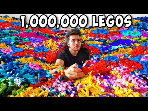 I Made A Huge Artwork With 1,000,000 Legos