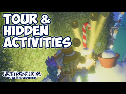 Feastivus Tour & Giddy Park Hidden Activities | PvZ Battle For Neighborville