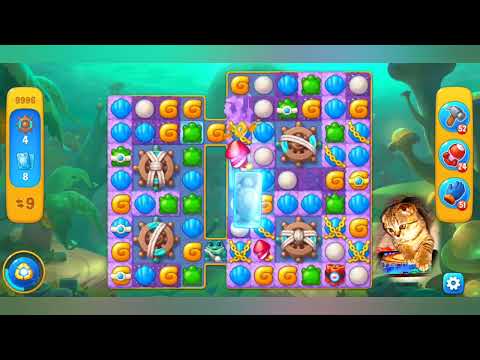 Fishdom 2022, no Boosters,   9996  level  -  прохождение без бустеров,   9996  уровень.