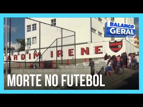 Mistério: homem é executado a tiros em campo de futebol na Grande SP