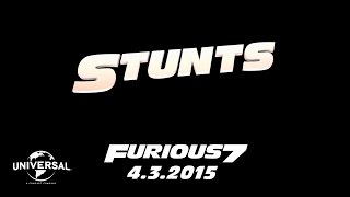 Video trailer för The Road to Furious 7 - Stunts