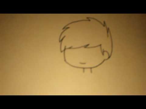 How to draw simple cartoon character Part 1 (Read...
