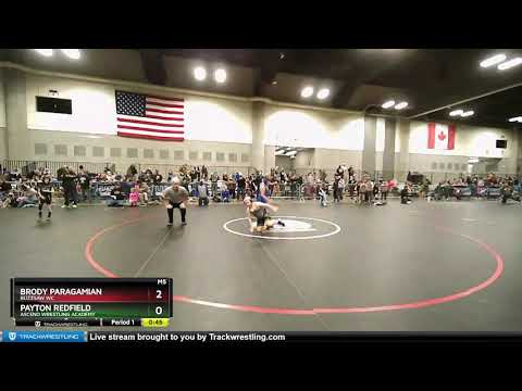 105 Lbs Round 1 - Brody Paragamian, Buzzsaw WC Vs Payton Redfield, Ascend Wrestling Academy 6a72
