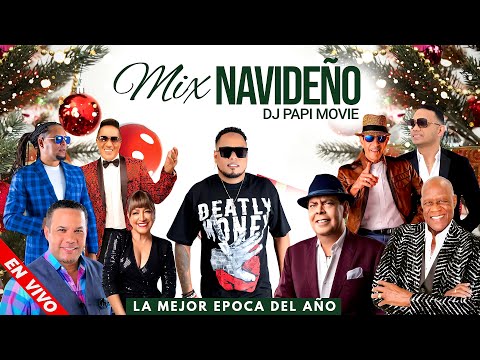 🇩🇴 🎄MIX NAVIDEÑO MERENGUE CLÁSICO  Y TÍPICO  DJ PAPI MOVIE BAILABLE  EN NAVIDAD LA MEJOR EPOCA 🎅🏻