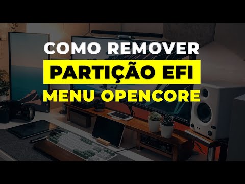Como remover [ocultar] partição EFI do menu OPENCORE no seu Hackintosh