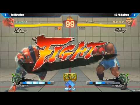 SSF4AE Infiltration vs EG PR Balrog - EVO 2013 Top 8
