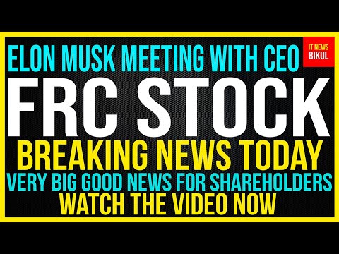 FRC Stock - First Republic Bank Stock Breaking News Today | FRC Stock Price Prediction | FRC Stock