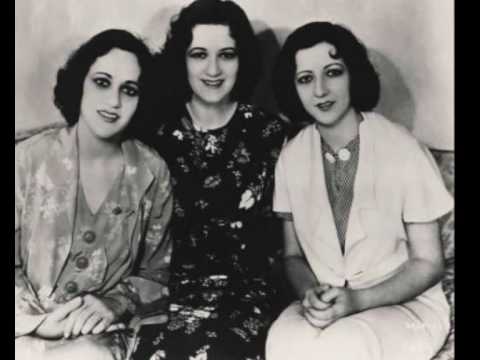The Boswell Sisters - Sleep, come on and take me (1932)