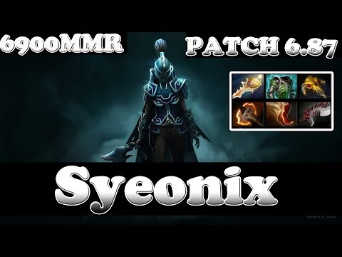 Dota 2 - Patch 6.87 - Syeonix 6900 MMR Plays Phantom Assassin Vol 2 - Ranked Match Gameplay!