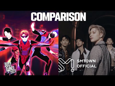 Just Dance 2022 VS. Dance Choreography Comparison - SuperM - 슈퍼엠 Jopping