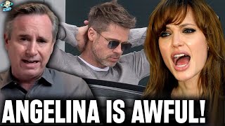 Angelina Jolie Is TERRORIZING Brad Pitt: She's A Broken Individual Celebrity Divorce Lawyer Reacts