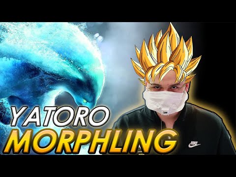 SUPER SAIYAN YATOROGOD 32 KILLS IN 38 MINUTES GAME! YATORO MORPHLING FULL GAMEPLAY DOTA 2 PRO