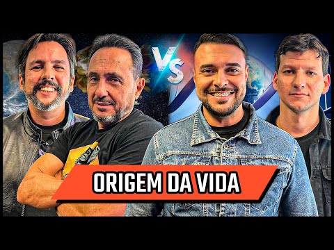 DEBATE: ORIGEM DA VIDA - MIRANDA e HERCULES VS EBERLIN e JOÃO PAULO - Podcast 3 Irmãos #633