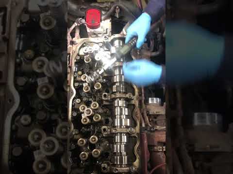 Mack mp7 / Volvo d13 injector install