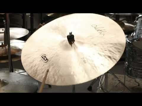 Leon 22" Modern Vintage Swing Crash Ride Cymbal 2210g image 4