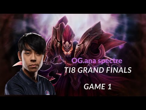 GAME 1 | TI8 OG vs PSG.LGD| OG.ana perspective | Get tips how he play as Spectre.