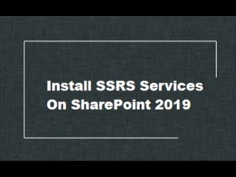 How to Install SSRS Reporting Services on SharePoint 2019 Step by Step Urdu / Hindi