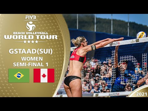Agatha/Duda vs. Pavan/Melissa - Women's Semifinal 1 | 4* Gstaad 2021