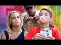 Bubble Gum Challenge!  (MattyBRaps vs Liv... & Justin?)