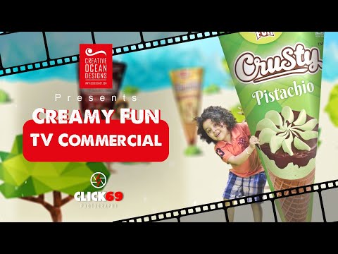 CREAMY FUN ICECREAM AD