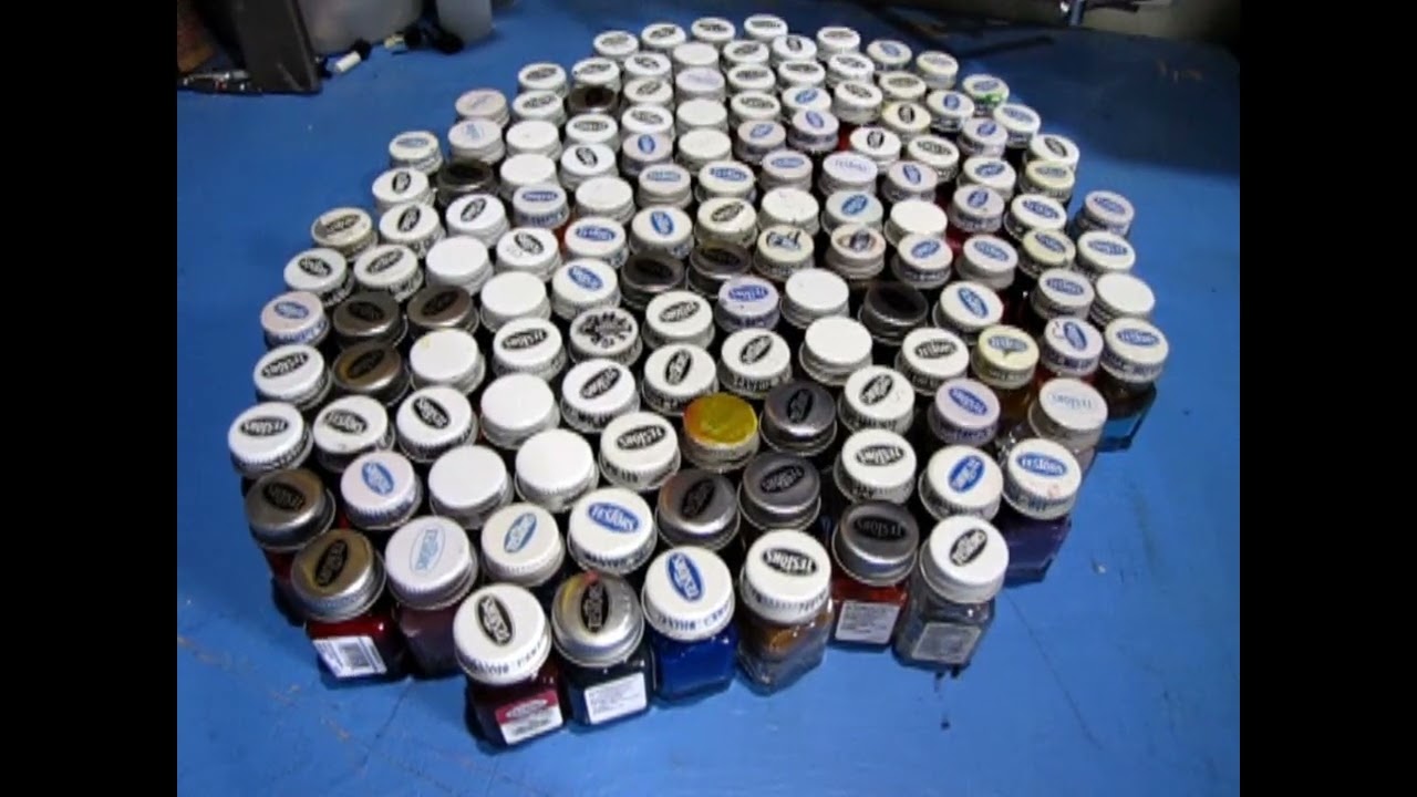 A Look At Some Of My Testors and Pactra Enamel Paints