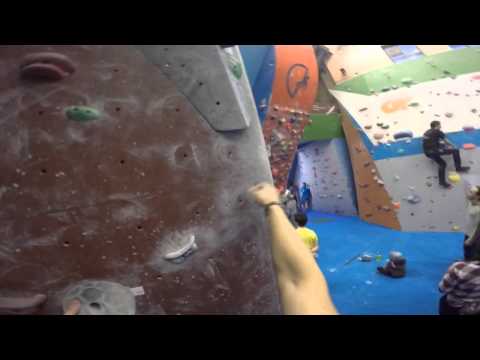 GoPro HERO4 - First try at Mile End Climbing Wall