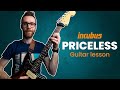 Incubus - PRICELESS | Guitar Lesson (including the solo)